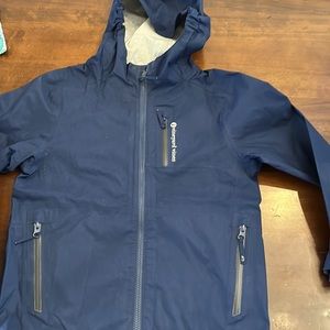 Boys Vineyard Vines Performance rain jacket size YS - navy blue on sale!